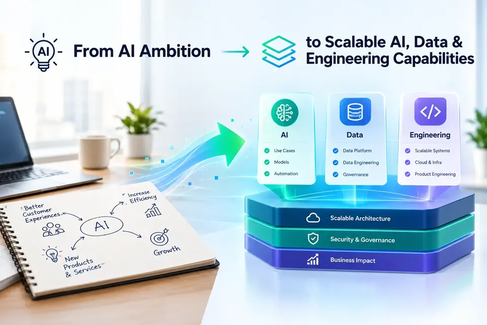 From AI Ambition to Scalable AI, Data & Engineering Capabilities