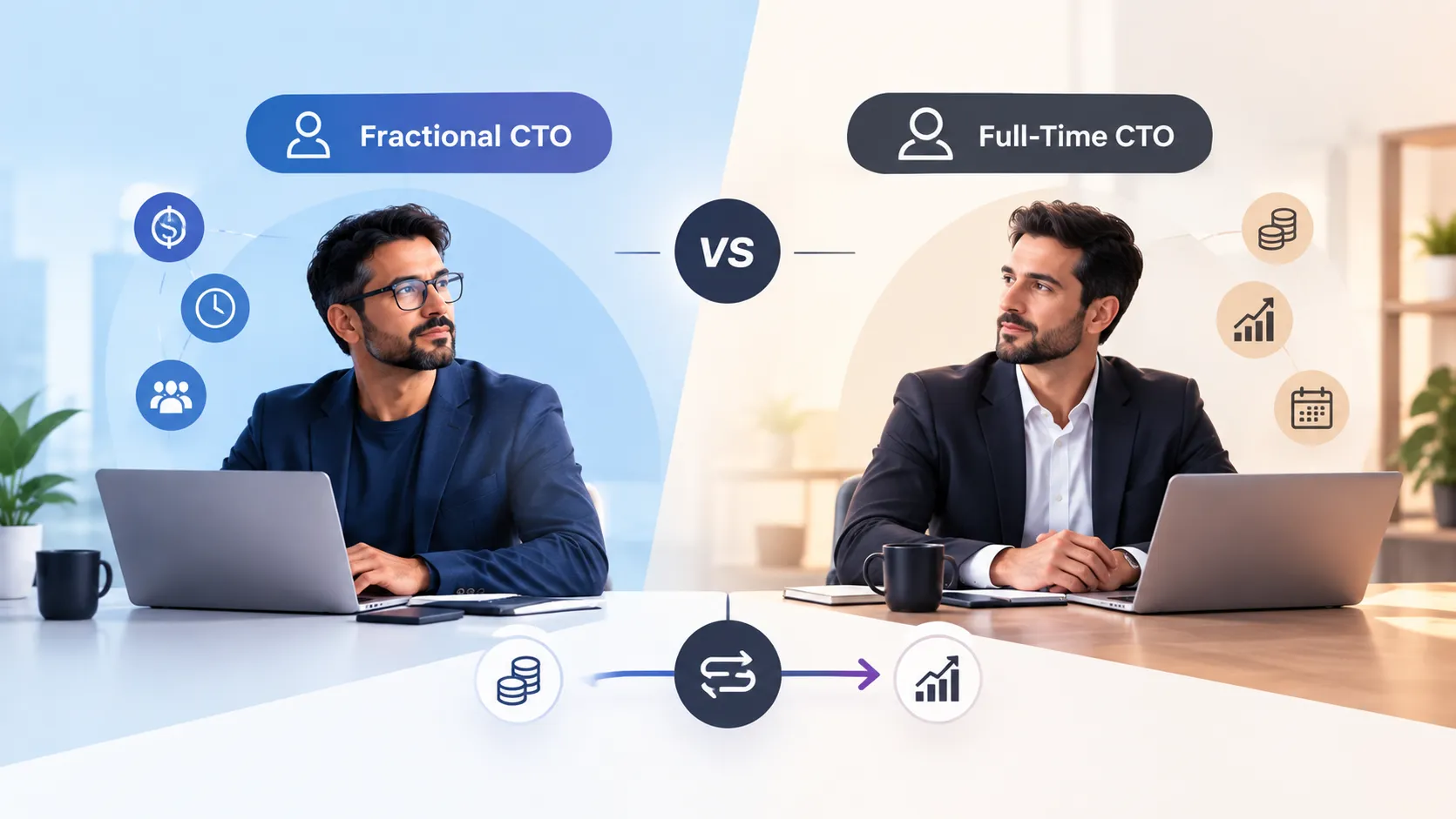 Fractional CTO vs. Full-Time CTO: Cost, ROI, and When to Make the Switch
